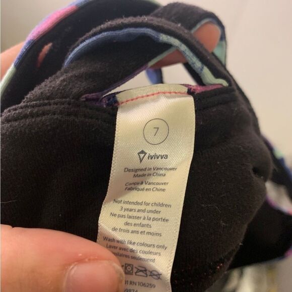 Ivivva Lululemon Size 7 Girls Sports Bra - Picture 3 of 4